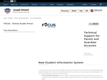 FOCUS - Online Grade Portal / Focus School Software