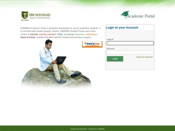 DMWIMS Academic Portal