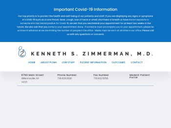 Patient Information | Kenneth S. Zimmerman, MD