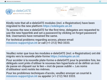 e-deleGATE Portal