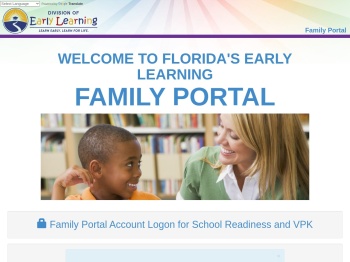 Family Portal: Login – Early Learning Coalition