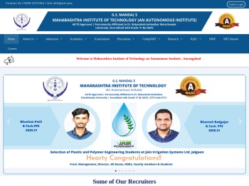 Maharashtra Institute of Technology, Aurangabad - MIT ASIA