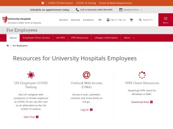 For Employees | University Hospitals | Cleveland, OH ...