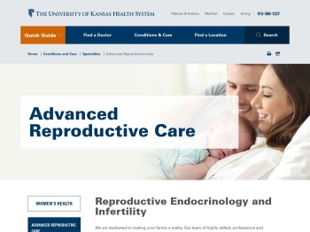 Advanced Reproductive Medicine | The University of Kansas ...