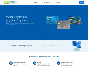 Manage My Card | National Commercial Bank - NCB Jamaica ...