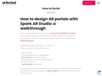 How to Portal - arfected - The AR Agency