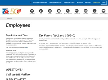 Employees | TravelCenters of America - Ta Petro