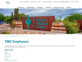 TMC Employees Tucson, Arizona (AZ), Tucson Medical Center