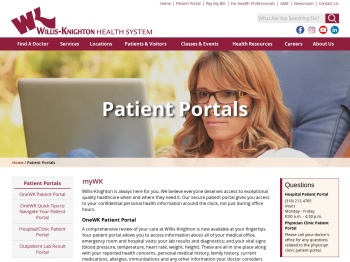Patient Portals - Willis-Knighton Health System - Shreveport ...